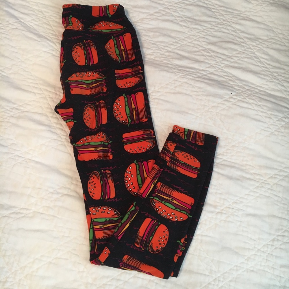 LuLaRoe Hamburger Leggings